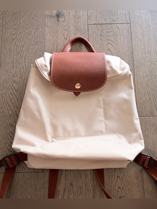 Longchamp Handbags - ☑️ Longchamp
Le Pliage Backpack Paper/Ivory